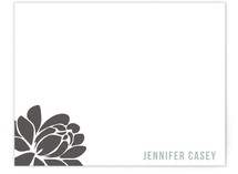 Graphic Blossom Personalized Stationery