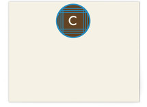 Plaid Shield Personalized Stationery