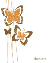 Flutterpatch Personalized Stationery, by Mandy Gordon
