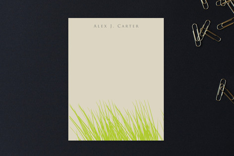 Bear Grass Personalized Stationery