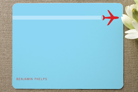 Contrail Personalized Stationery