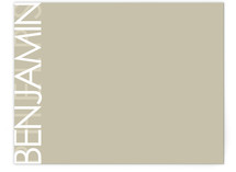 Vertical Personalized Stationery