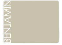 Vertical Personalized Stationery