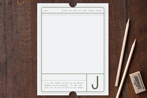 Limited Edition Personalized Stationery