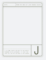 Limited Edition Personalized Stationery, by OhSoSuite