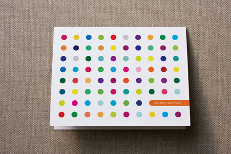 Candy Buttons Personalized Stationery