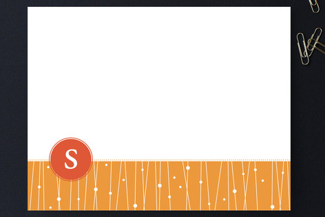 Thread Monogram Personalized Stationery