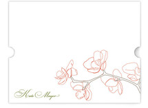 Orchid Personalized Stationery