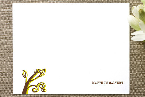 Two Trees Personalized Stationery