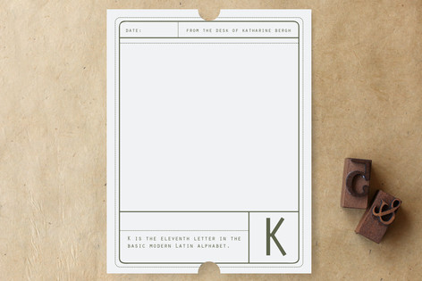Limited Edition Personalized Stationery
