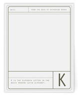 Limited Edition Personalized Stationery