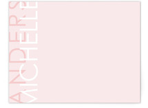 Vertical Personalized Stationery