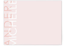 Vertical Personalized Stationery