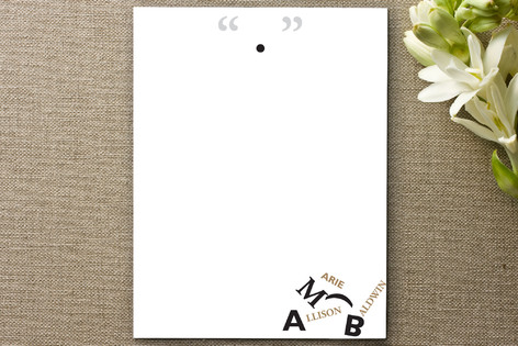 Typehead Personalized Stationery