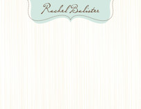 easy elegance Personalized Stationery, by Carrie O'Neal