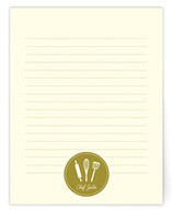 chef's notes Personalized Stationery