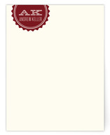 gears Personalized Stationery
