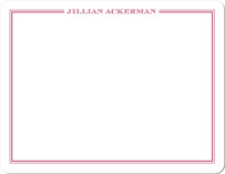 the lady Personalized Stationery