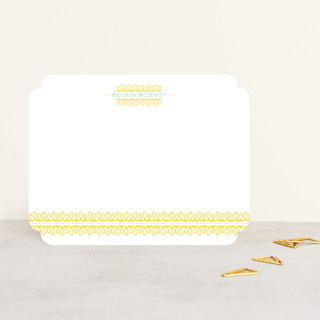 lovely swirls Personalized Stationery