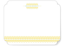 lovely swirls Personalized Stationery