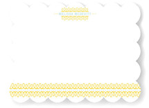 lovely swirls Personalized Stationery