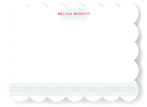 lovely swirls Personalized Stationery