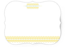 lovely swirls Personalized Stationery