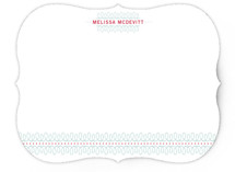 lovely swirls Personalized Stationery