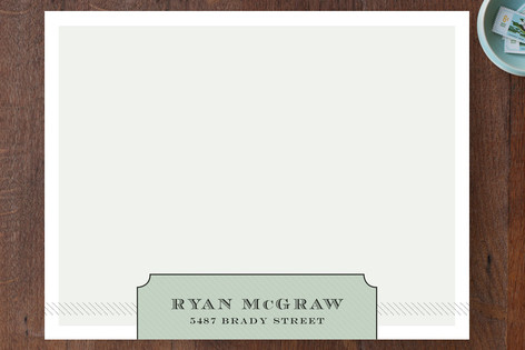 mcgraw Personalized Stationery