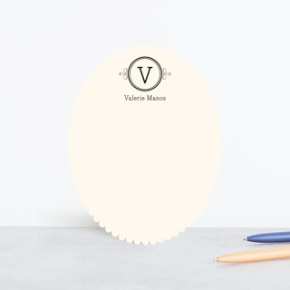 Classic Monogram Personalized Stationery