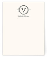 Classic Monogram Personalized Stationery