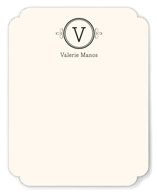 Classic Monogram Personalized Stationery