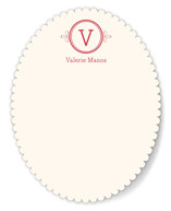 Classic Monogram Personalized Stationery