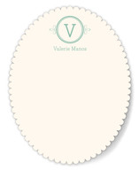 Classic Monogram Personalized Stationery