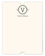 Classic Monogram Personalized Stationery