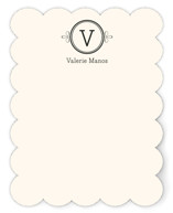 Classic Monogram Personalized Stationery