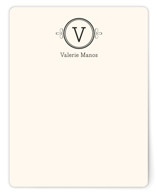 Classic Monogram Personalized Stationery