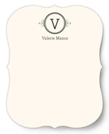 Classic Monogram Personalized Stationery