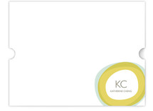 Two Circles Personalized Stationery