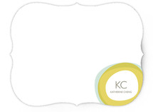 Two Circles Personalized Stationery