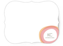 Two Circles Personalized Stationery