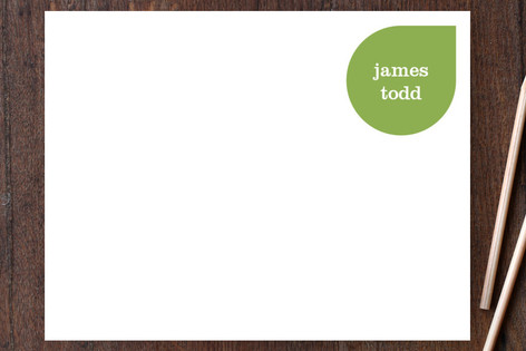 Mod Drop Personalized Stationery