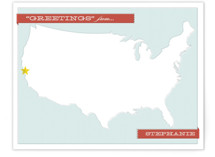 Greetings From Personalized Stationery