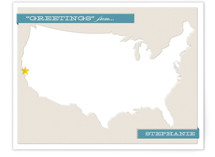Greetings From Personalized Stationery