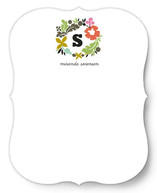 Initial Wreath Personalized Stationery