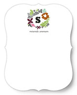 Initial Wreath Personalized Stationery