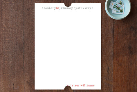 Little Letters Personalized Stationery