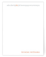Little Letters Personalized Stationery