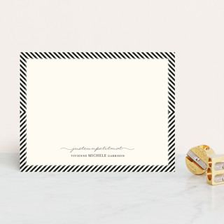 Paris + From Stripes to Chevrons Personalized Stationery