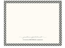 Paris + From Stripes to Chevrons Personalized Stationery